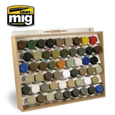 Tamya / Mr Color Storage System (For 54 10ml bottles)
