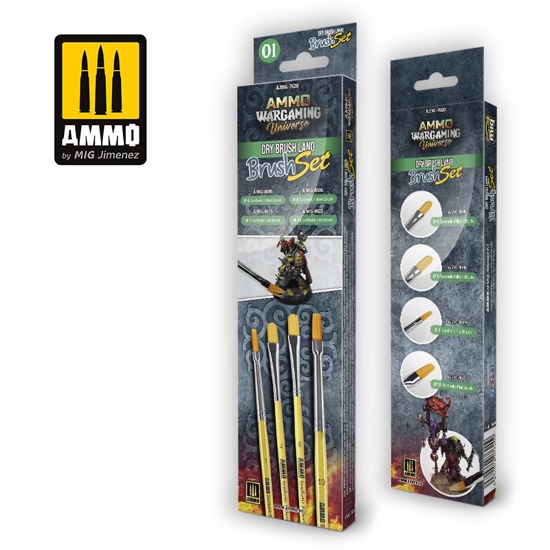 Dry Brush Land Brush Set
