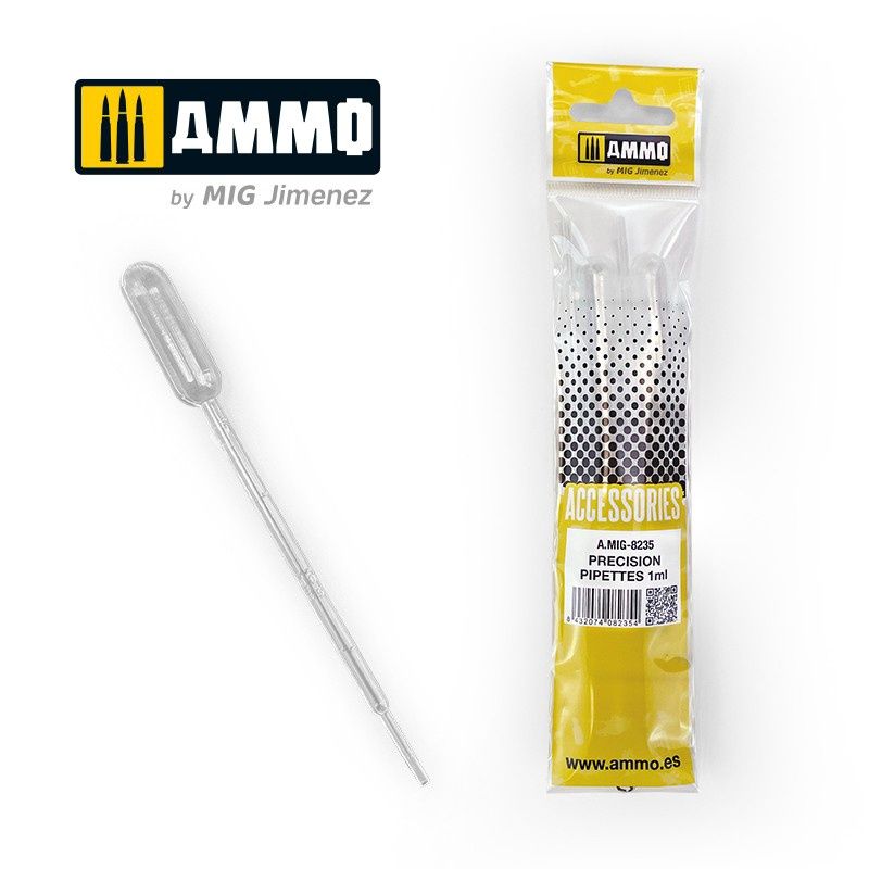 Small Pipettes 1mL (Pack of 4)