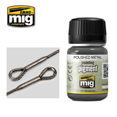 Polished Metal Pigment Powder