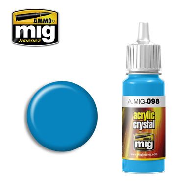 Crystal Light Blue Paint
