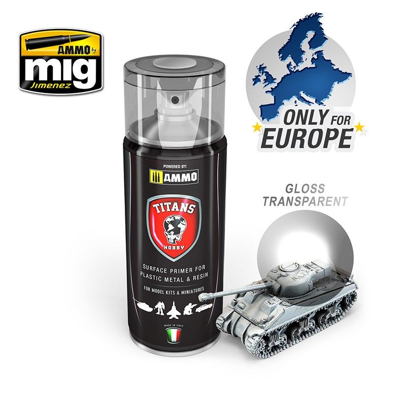 Titan Gloss Varnish Aerosol 400ml