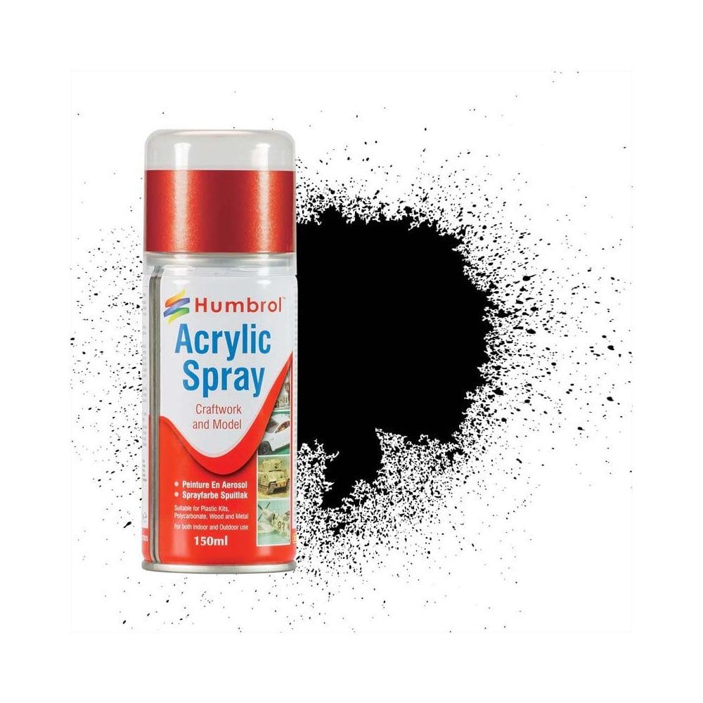 33 Black 150ml Matt Modellers Spray