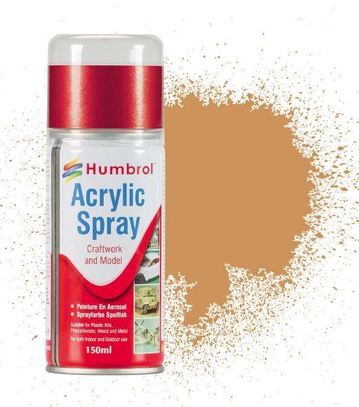 63 Sand 150ml Matt Modellers Acrylic Spray