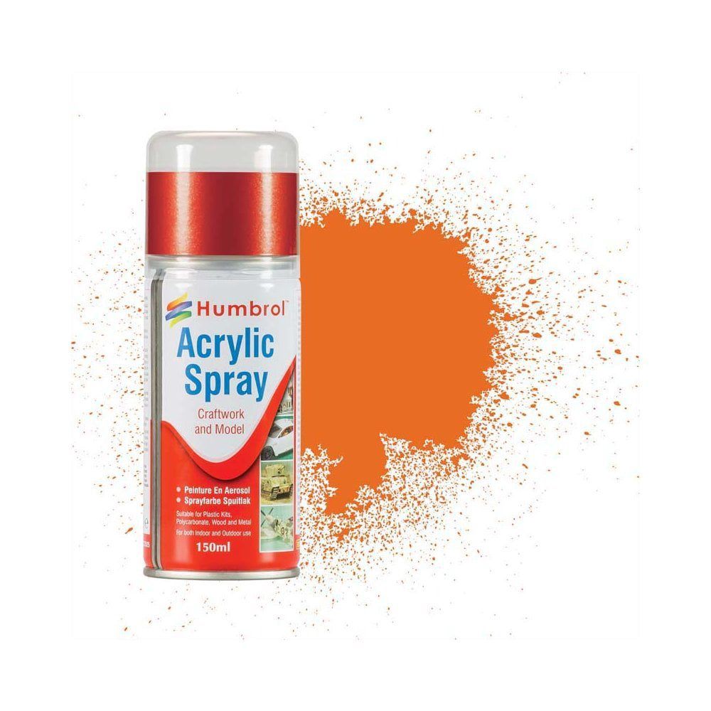 18 Orange 150ml Gloss Modellers Spray