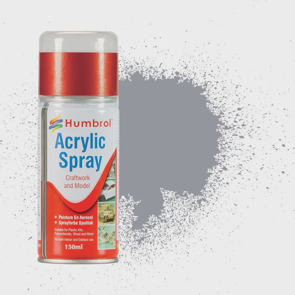 64 Light Grey 150ml Matt Modellers Spray