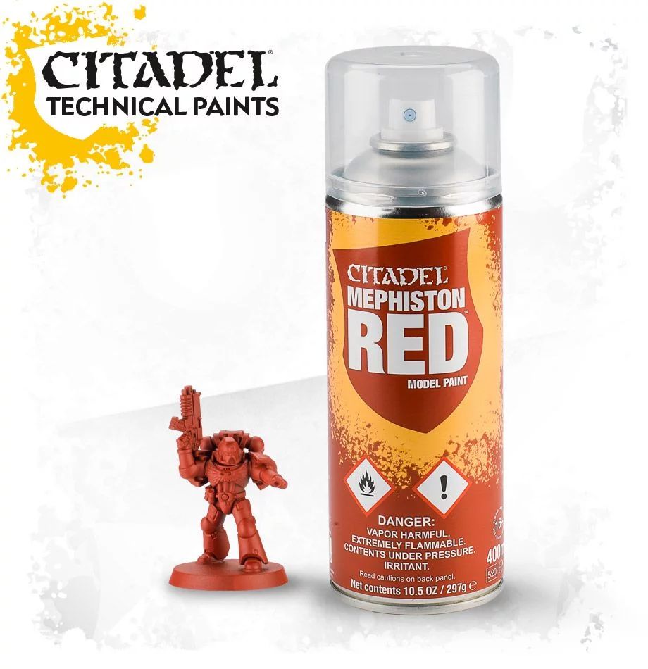 Spray Paint: Mephiston Red