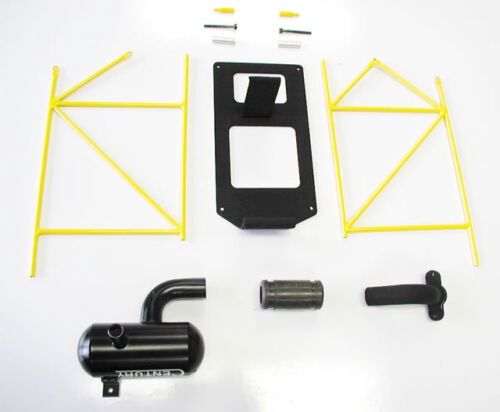 Bell 47G Side Frame And Muffler