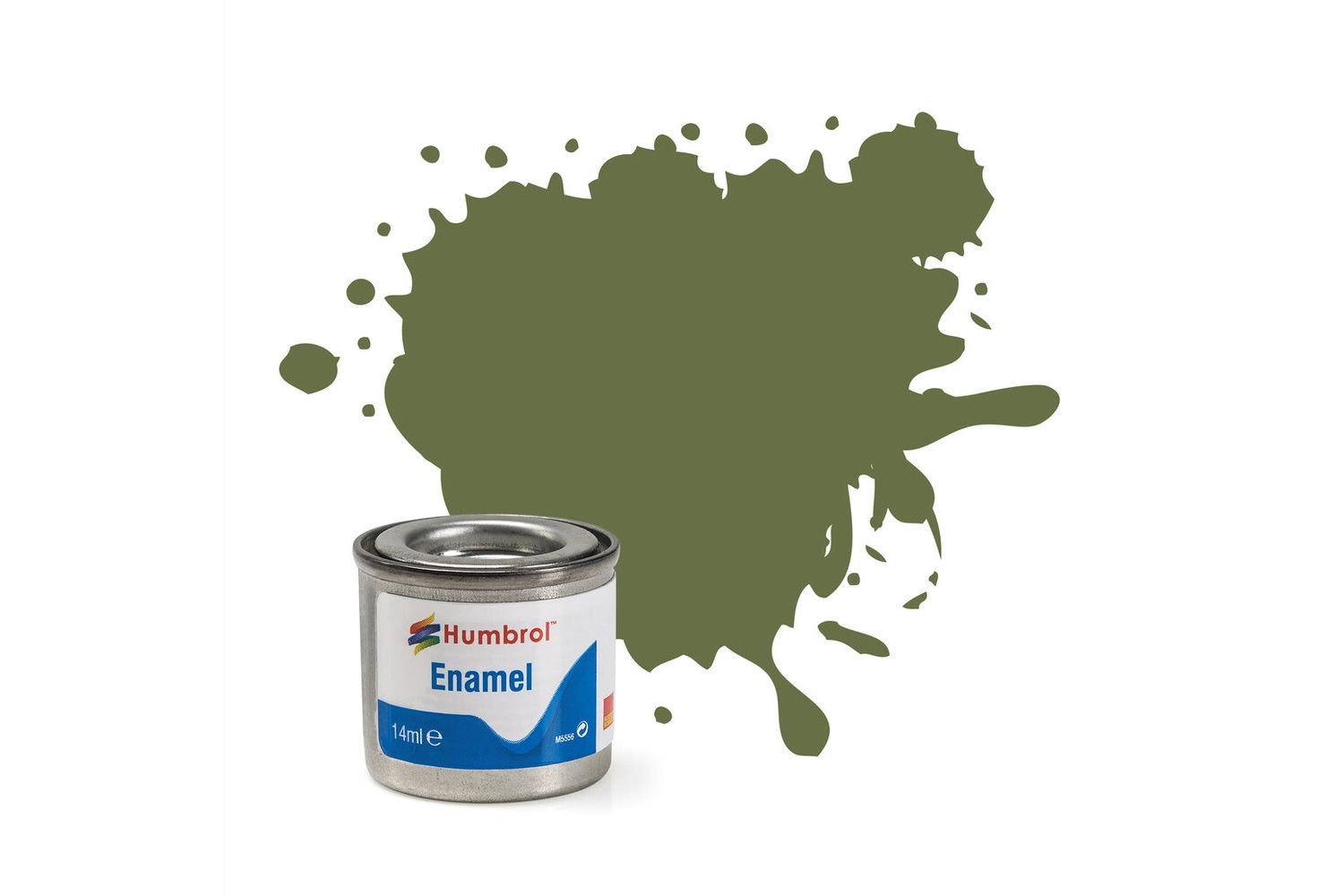 80 Grass Green Matt Enamel 14ml