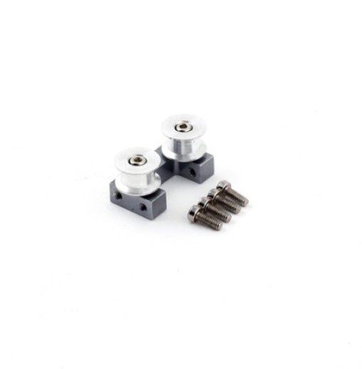 KDS450 Tail Belt Pulley Guides (Titanium)