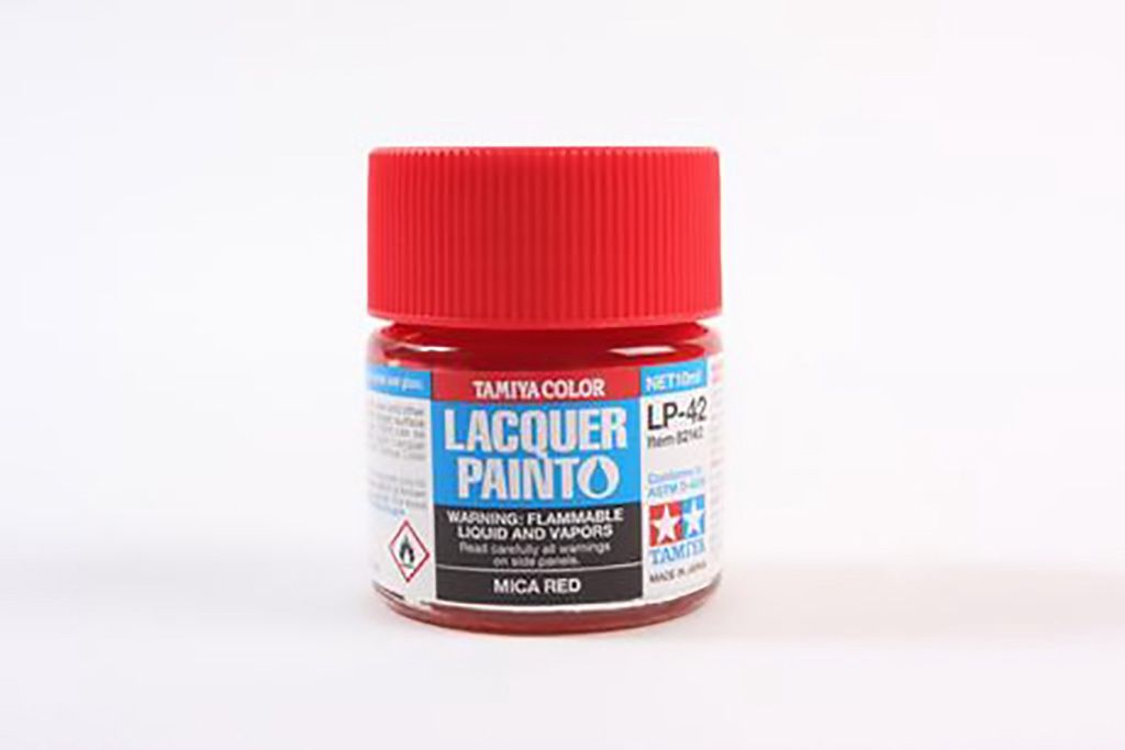 LP-42 Gloss Mica Red Lacquer Paint