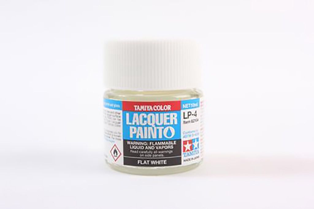 LP-4 Flat White Lacquer Paint