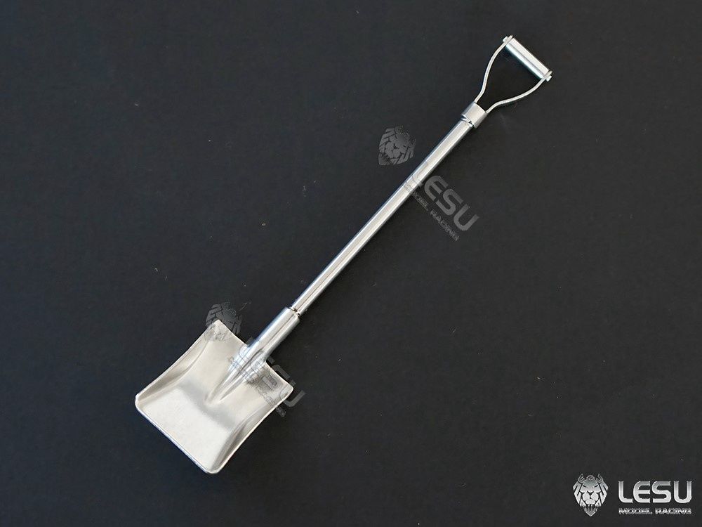 Lesu;Scale Accessory G-6145-A Square shovel with D-shaped handle