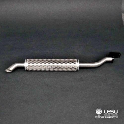 Lesu;Chassis G-6069-A Vertical exhaust pipe with heat shield (Type A)