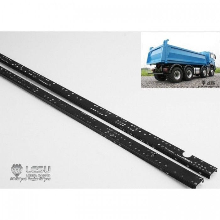 Lesu;Chassis L-108 600mm 4-axle chassis rails (2+2 tipper config)