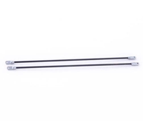 KDS450 Tail Boom Supports (2) (Titanium)