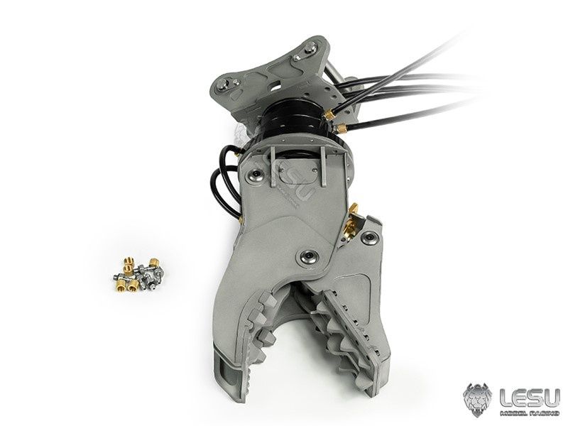 Lesu;Excavator Attachment AT-C0038-C Crusher (Unlimited rotation) for ET35