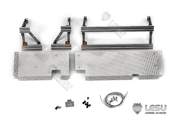 Lesu;Chassis G-6203 Side guards and fuel tank protectors for Volvo FH16 timber truck