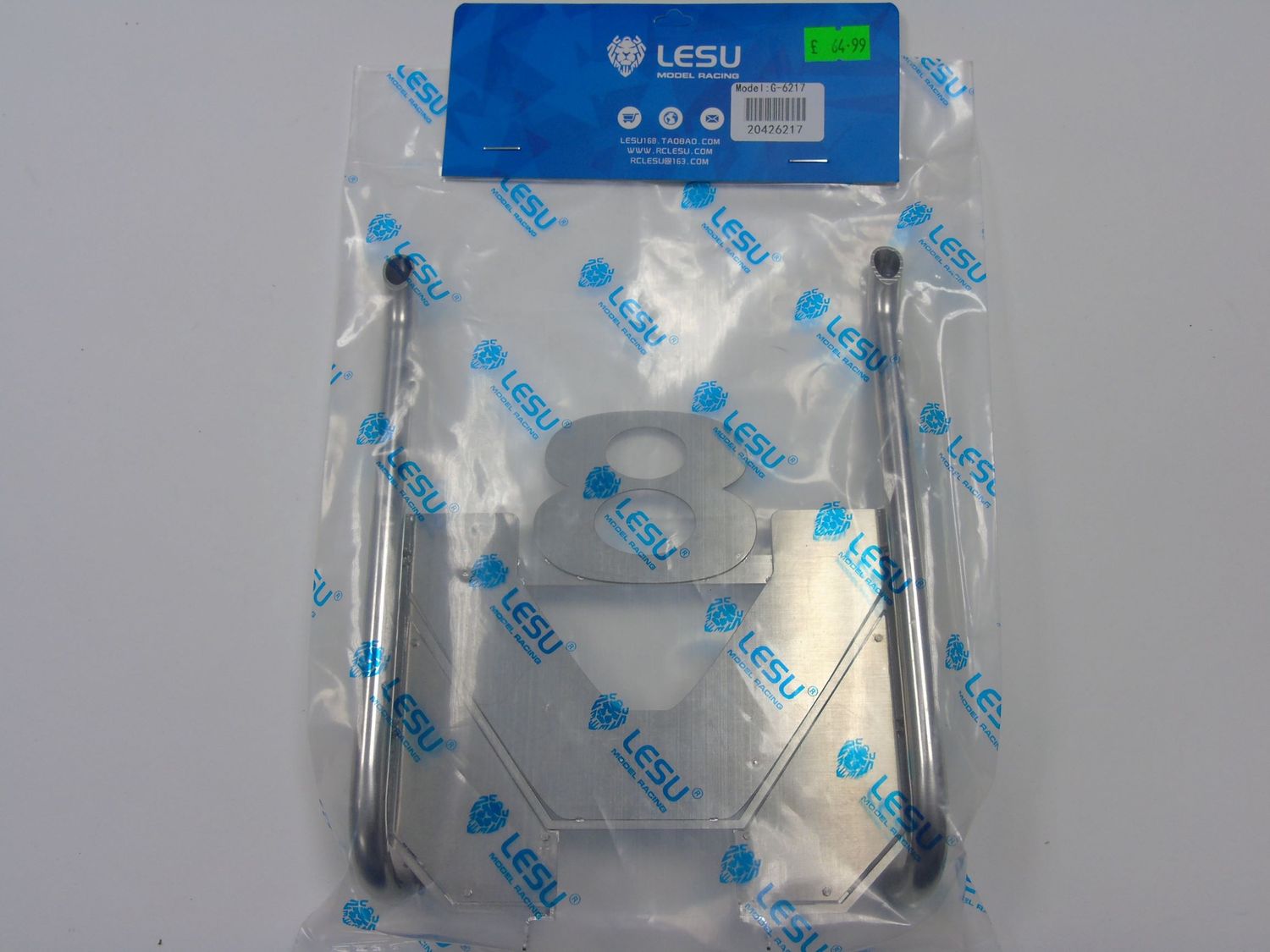 Lesu;Cab Accessory G-6217 Scania V8 exhaust stacks