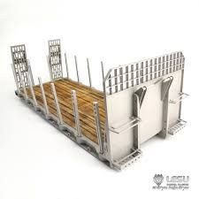 Lesu;Hooklift LS-20160901-G Roll-on/Roll-off flatbed with tail ramps