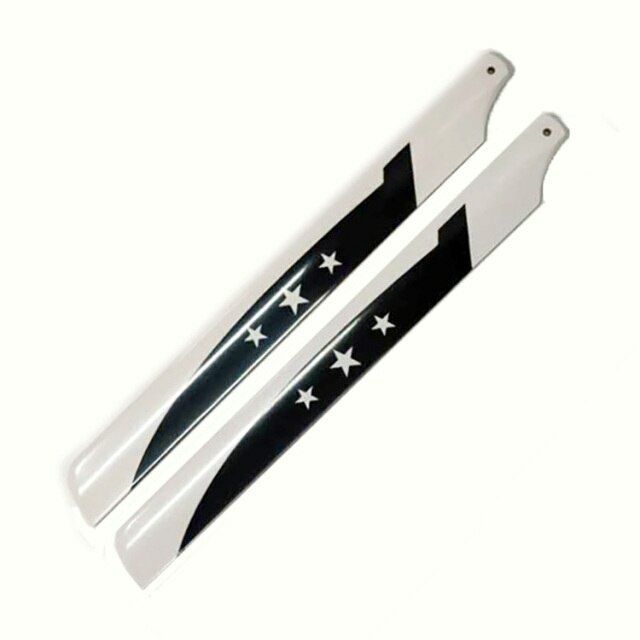 GL450SE Black And White Fibre Glass Blades 325mm