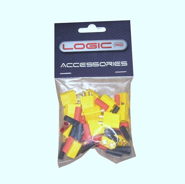 XT60 Connectors (10 Pairs)