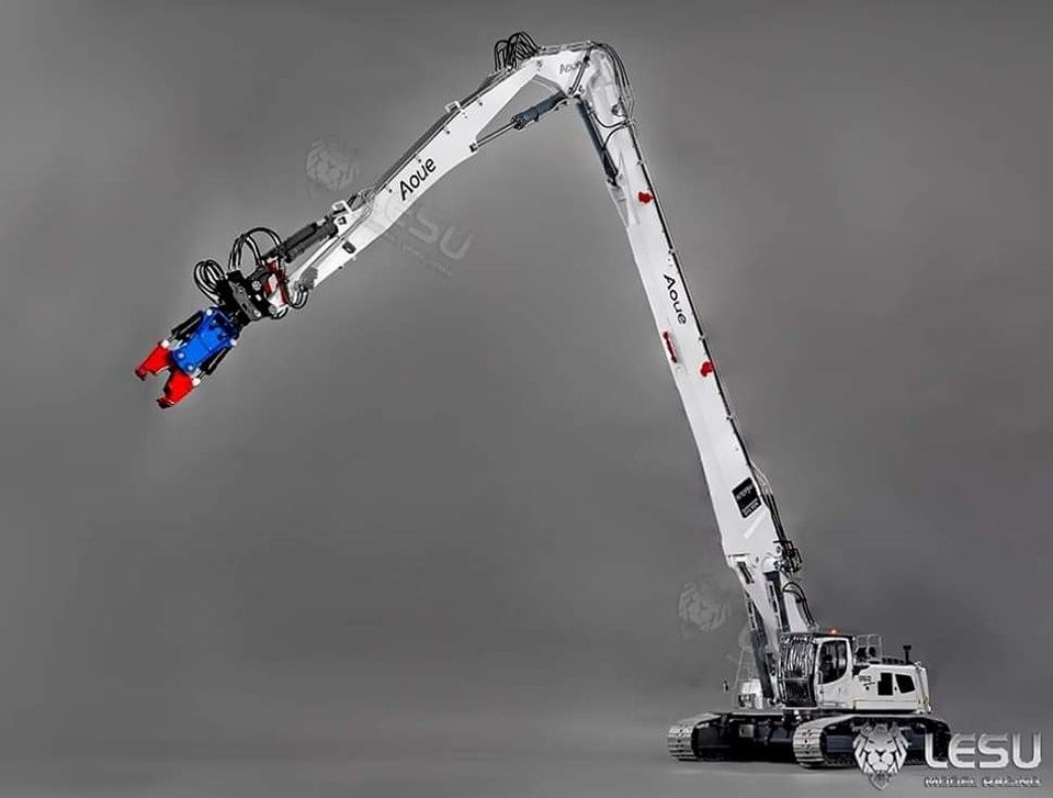 Lesu;RTR Excavator BA-B0027-RTR-P LR960 full hydraulic demolition machine (Premium edition)