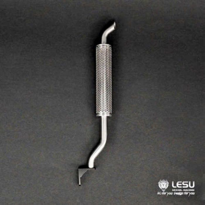 Lesu;Chassis G-6069-B Vertical exhaust pipe with heat shield (Type B)