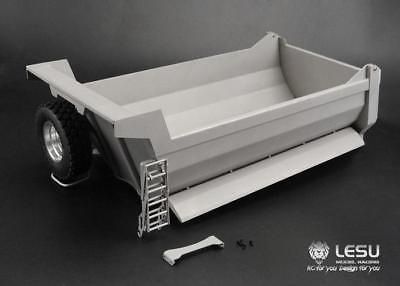 Lesu;Chassis LS-A0008-8X8 8x8 half pipe tipper skip