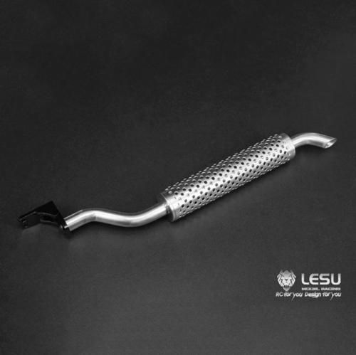Lesu;Chassis G-6069-C Vertical exhaust pipe with heat shield (Type C)