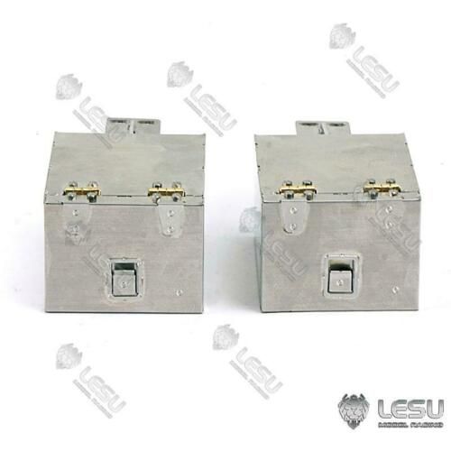 Lesu;Chassis G-6255 MAN metal tool boxes (pair)