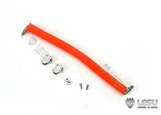 Lesu;Chassis G-6256-A-R Suzie cable and connectors (Red, non-functional)