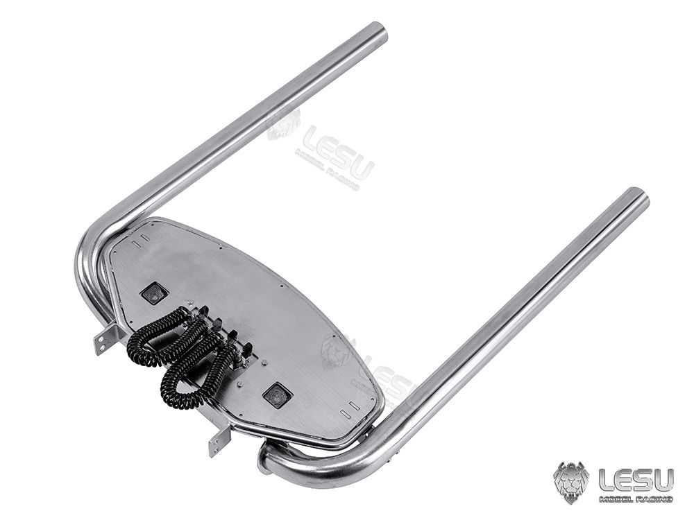 Lesu;Cab Accessory G-6273-A Twin exhaust stacks with spotlights and suzie connectors