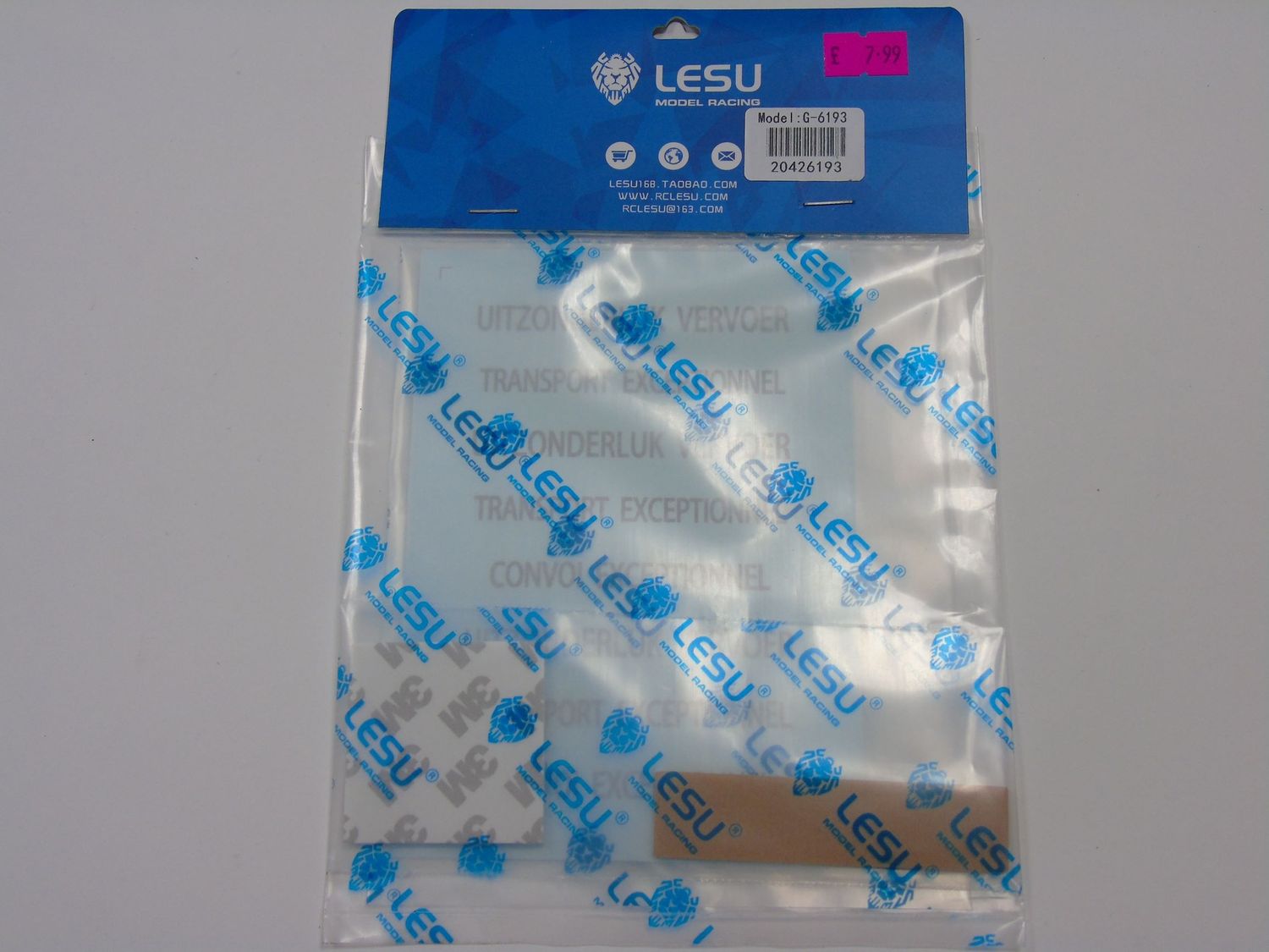 Lesu;Cab Accessory G-6193 Scania logo