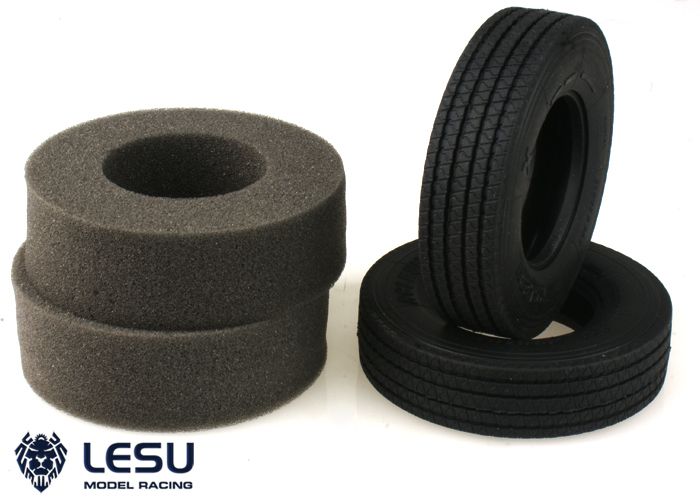 Lesu;Tyres S-1215 22mm on road tyres (pair)
