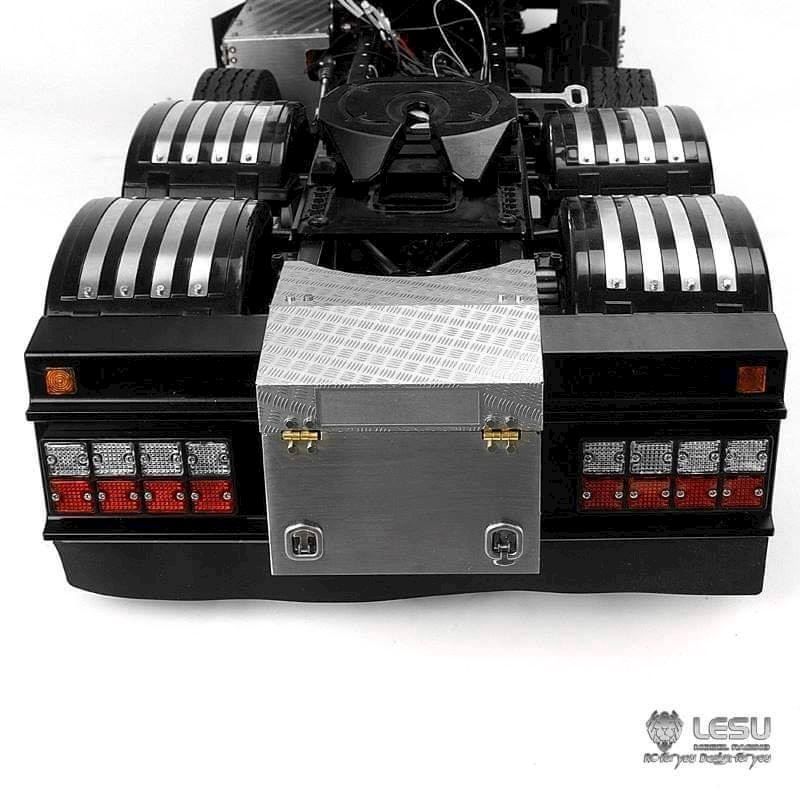 Lesu;Chassis S-1261 Scania rear end conversion with storage box and LEDs