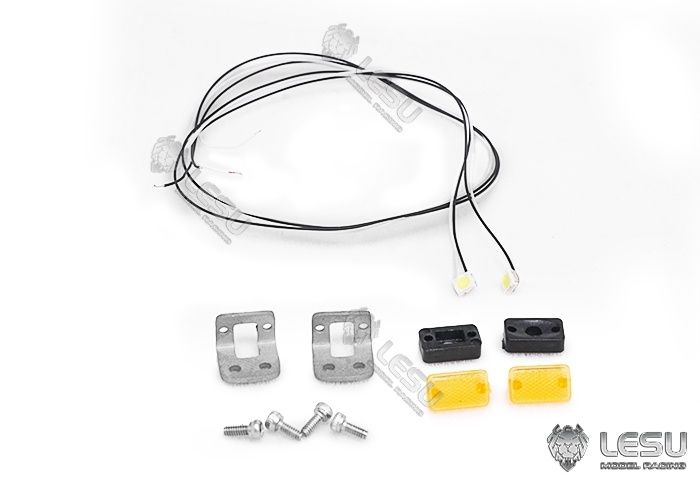 Lesu;Lighting S-1288 Side marker lights on L shaped brackets