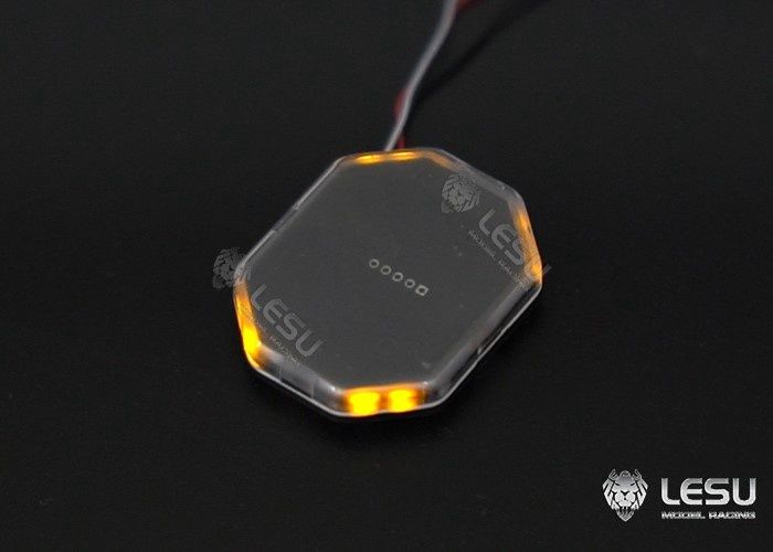 Lesu;Lighting S-1312-Y Octagonal roof light beacon (Yellow)