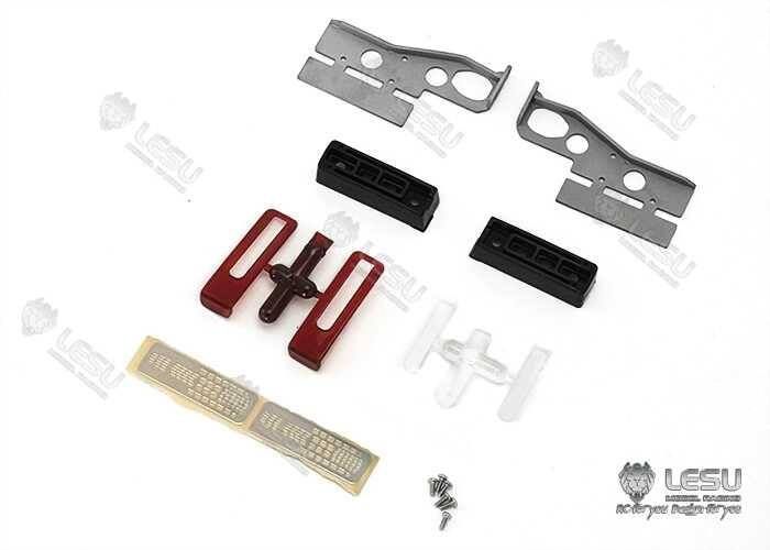 Lesu;Lighting S-1269-B Volvo FH16 rear lights on brackets type 2 (lowered without spotlights)