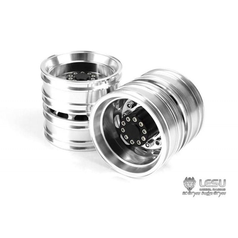 Lesu;Wheels W-2012-B Dual rear wheels with oval holes (pair)
