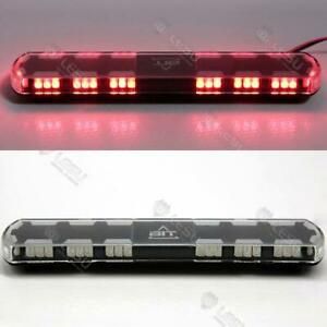 Lesu;Lighting S-1280-R Rectangular roof light beacon bar (Red)