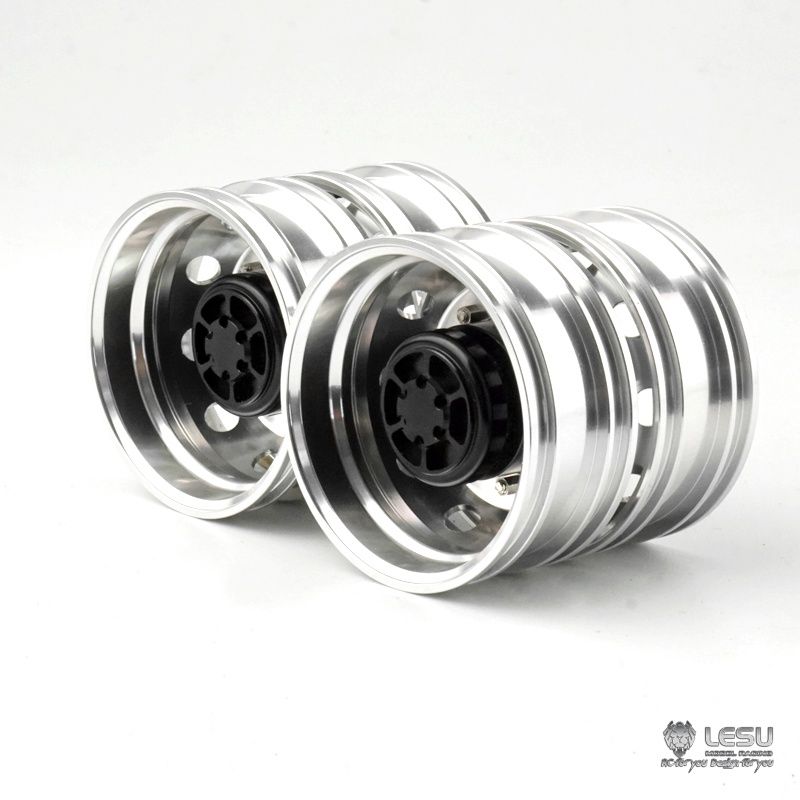 Lesu;Wheels W-2011 Wheels with 10 round holes and screw in black covers