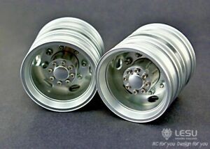 Lesu;Wheels W-2010 Dual rear wheels silver (pair)