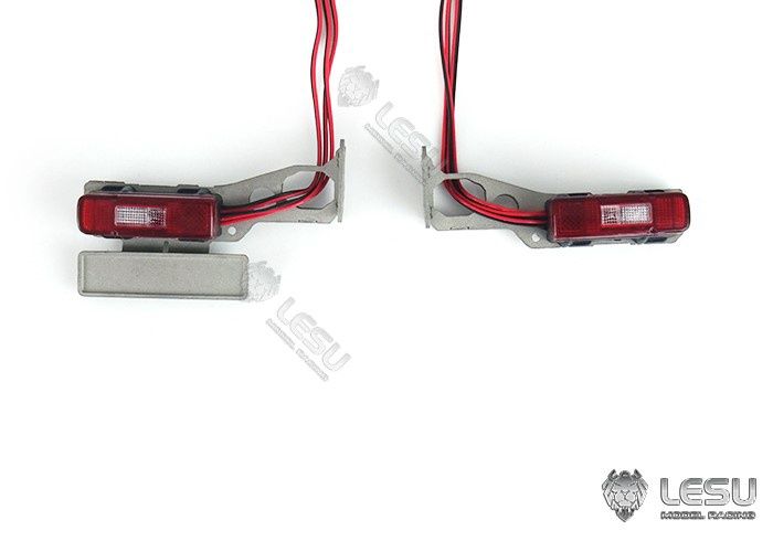 Lesu;Lighting S-1309 Volvo tail lights type 3 with LEDs on slim brackets