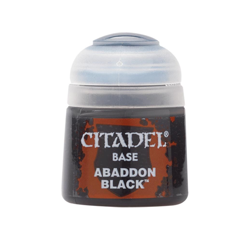 Base Paint: Abaddon Black 12ml (R7 C11)