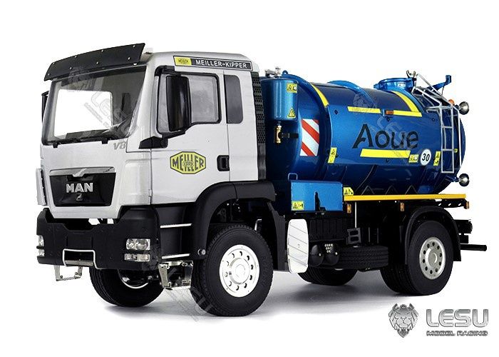 Lesu;RTR Truck LS-Z0030 MAN 4X4 sewage suction tanker truck