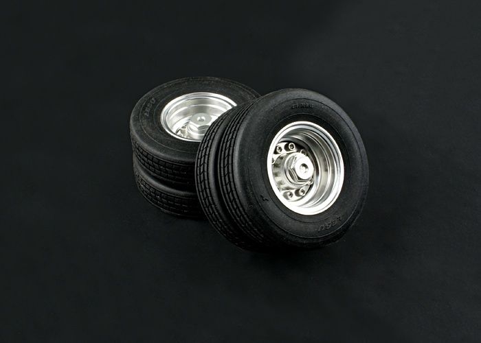 Lesu;Wheels W-2020 Low loader small wheels and tyres (pair)