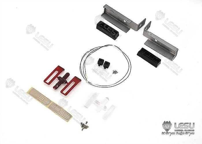 Lesu;Lighting S-1269-A Volvo FH16 rear lights on brackets type 1 (standard height with spotlights)