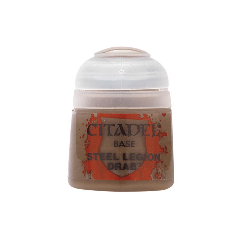 Base Paint: Steel Legion Drab 12ml (R6 C11)