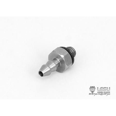 Lesu;Hydraulic Parts Y-1519-M3A M3 straight fitting for 3x2mm flex pipe
